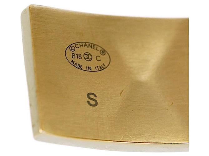 Coco Crush * Bracciale Chanel CC Mark Logo Bangle Spiral D'oro - vista 5