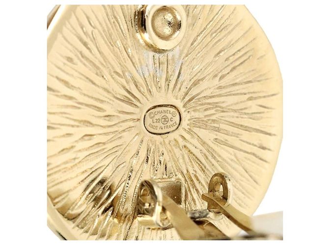 Coco Crush * Orecchini oscillanti a catena Chanel Cocomark Argento D'oro - vista 3