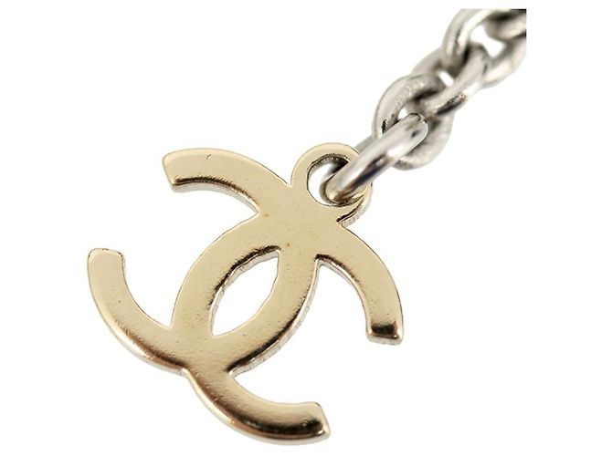 Coco Crush * Orecchini oscillanti a catena Chanel Cocomark Argento D'oro - vista 8