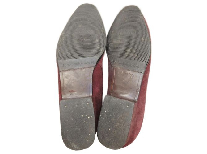 botas talla bally 39,5 Burdeos - vista 5
