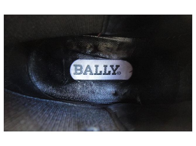 botas talla bally 39,5 Burdeos - vista 6