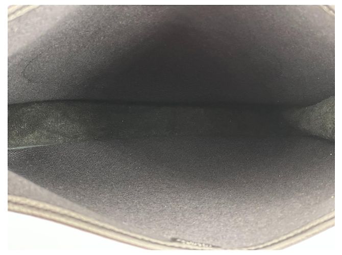 Borsa Hermès Evelyne 29cm Nero Grigio - vista 7