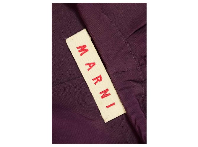 ***Marni Mittellanges Kleid Lila - Ansicht 4