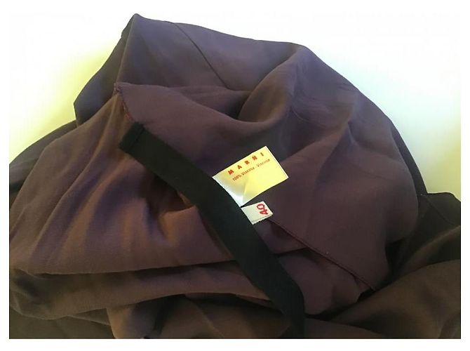 ***Marni Mittellanges Kleid Lila - Ansicht 8