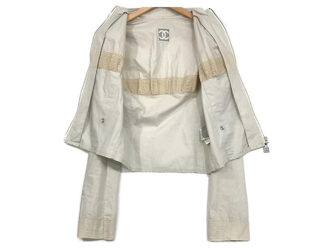 ***Chanel Leichte Jacke Beige - Ansicht 2