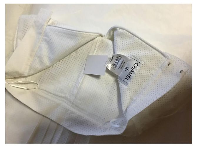 ***Falda Chanel Classic Hole Blanco - vista 6