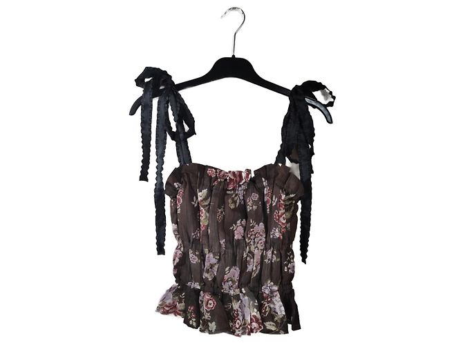 Autre Marque Brock Collection x H&M Oberteil Bunt Mehrfarben - Ansicht 3