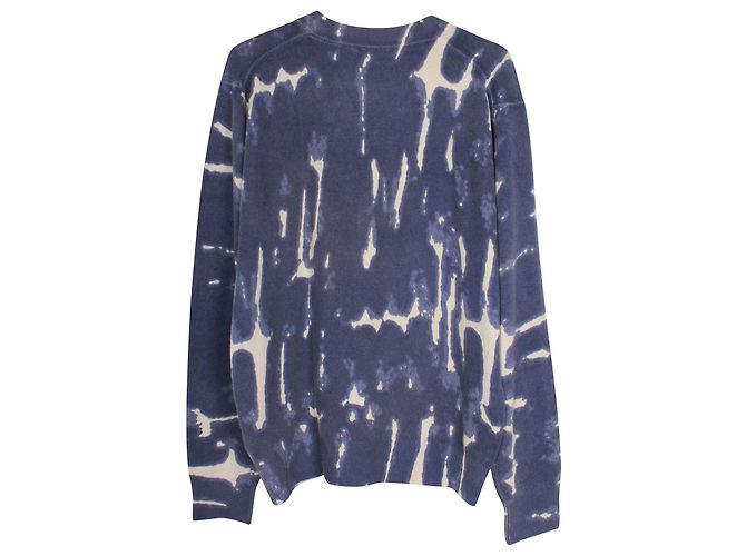 Missoni Strick-Sweatshirt mit Tie-Dye-Effekt aus blauem Kaschmir - Ansicht 2