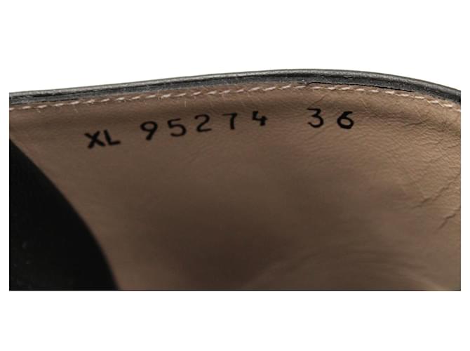 Flat Mules Stuart Weitzman in pelle nera Nero - vista 7