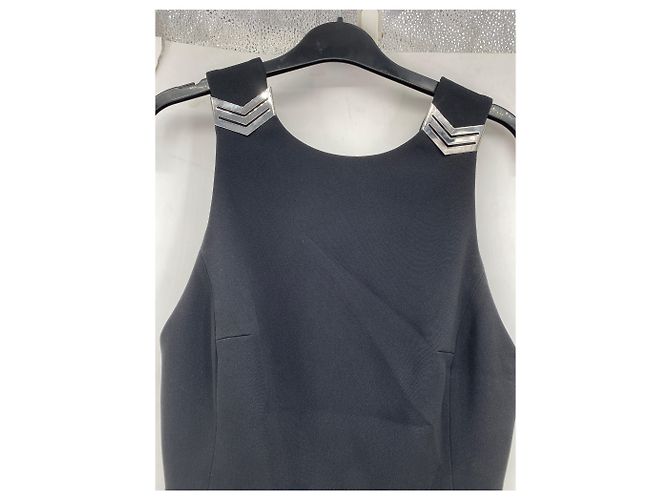 Thierry Mugler Mugler monos T.FR 40 Viscosa Negro - vista 2