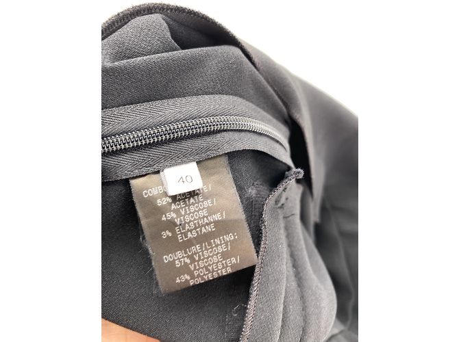 Thierry Mugler Mugler monos T.FR 40 Viscosa Negro - vista 5