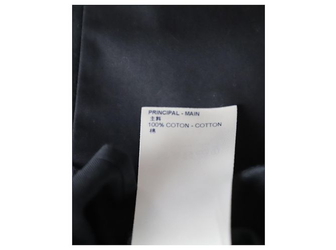 Camicia con dettaglio cerniera Louis Vuitton in cotone nero - vista 6