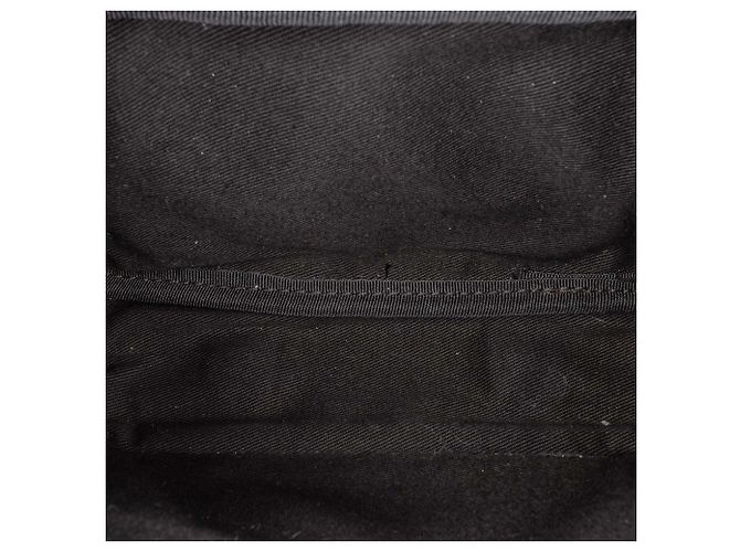 Bolsa sling tripla em lona revestida Visetos preta da MCM Preto - vista 7