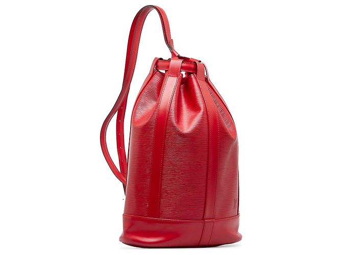 Louis Vuitton Red Epi Randonnee PM Rosso - vista 2