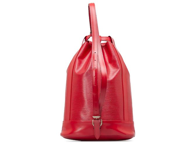 Louis Vuitton Red Epi Randonnee PM Rosso - vista 3