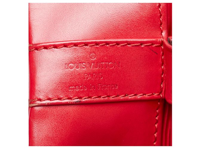 Louis Vuitton Red Epi Randonnee PM Rosso - vista 6