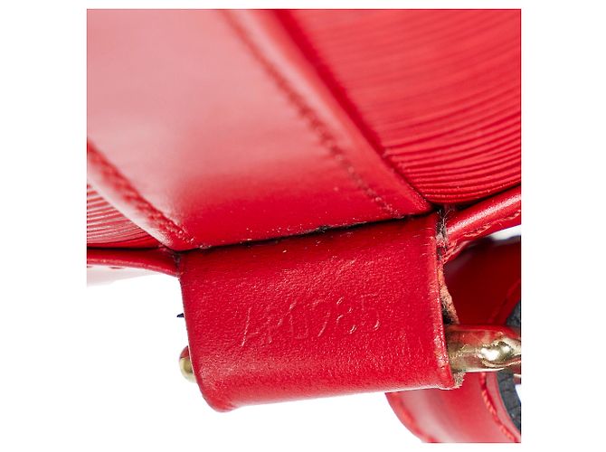 Louis Vuitton Red Epi Randonnee PM Rosso - vista 7