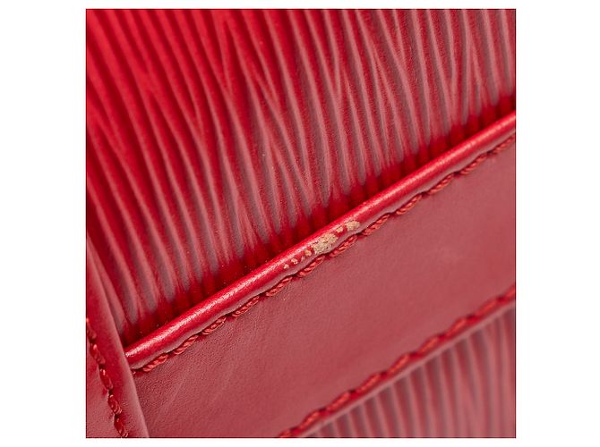 Louis Vuitton Red Epi Randonnee PM Rosso - vista 8