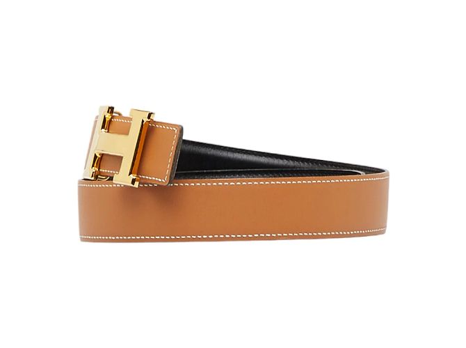 Constance Hermès Konstanzer Ledergürtel Braun - Ansicht 2