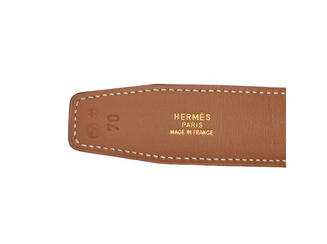 Constance Hermès Konstanzer Ledergürtel Braun - Ansicht 6