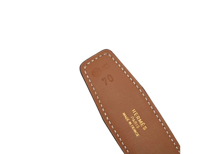 Constance Hermès Konstanzer Ledergürtel Braun - Ansicht 7
