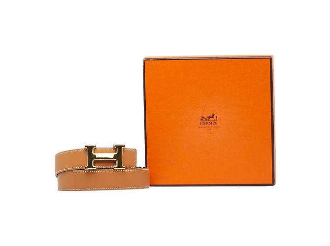 Constance Hermès Konstanzer Ledergürtel Braun - Ansicht 8