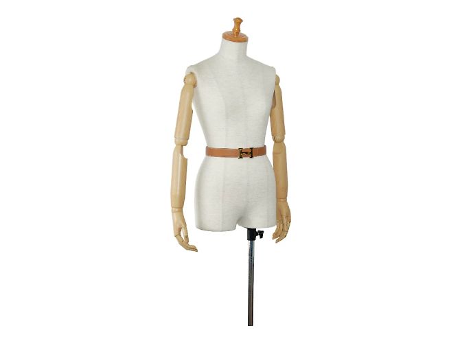 Constance Hermès Konstanzer Ledergürtel Braun - Ansicht 9