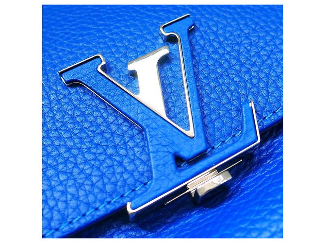 Louis Vuitton Volta Tasche mit Griff oben Blau - Ansicht 4