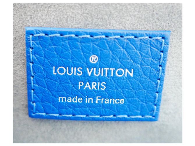 Louis Vuitton Volta Tasche mit Griff oben Blau - Ansicht 7