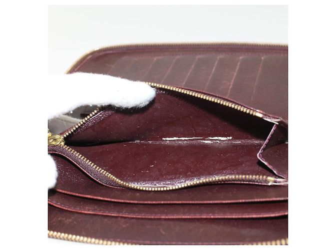 LOUIS VUITTON Taiga Organizer Custodia da viaggio Atoll Acajou M30656 LV Auth th3690 Marrone - vista 11