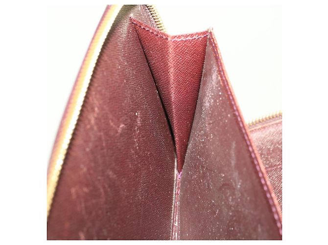 LOUIS VUITTON Taiga Organizer Custodia da viaggio Atoll Acajou M30656 LV Auth th3690 Marrone - vista 22