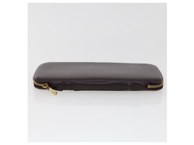 LOUIS VUITTON Taiga Organizer Custodia da viaggio Atoll Acajou M30656 LV Auth th3690 Marrone - vista 6