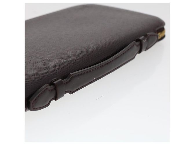 LOUIS VUITTON Taiga Organizer Custodia da viaggio Atoll Acajou M30656 LV Auth th3690 Marrone - vista 7