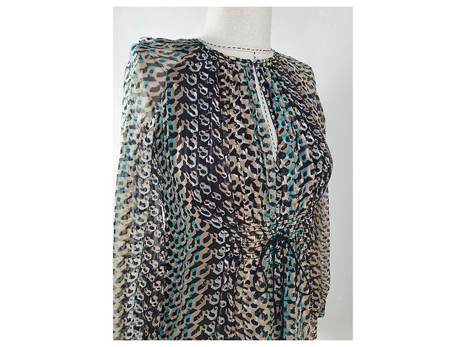 Camicetta di seta Diane Von Furstenberg multicolore - vista 4