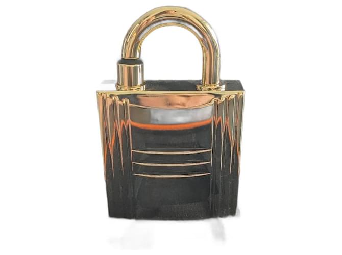 Hermès goldenes Parfüm-Vorhängeschloss - Ansicht 3
