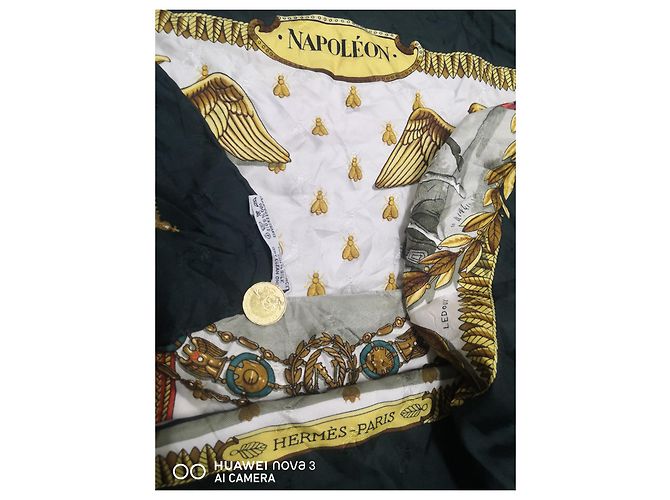 Constance Hermès Echarpes Hermes NAPOLEÃO Por Ledoux Branco - vista 2