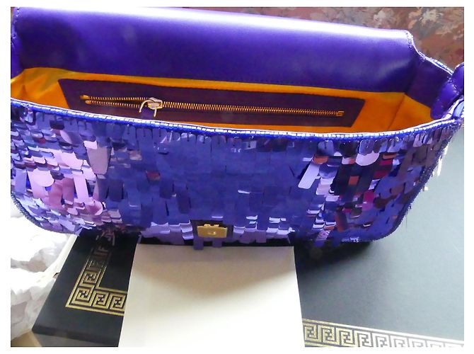 Fendi 1997 ristampa baguette Viola scuro - vista 12