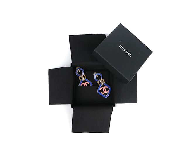 Coco Crush CHANEL Orecchini T.  metallo Blu - vista 6