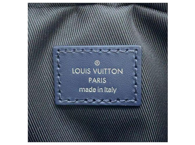 Bumbag Marsupio da esterno con tappezzeria monogramma blu Louis Vuitton - vista 6
