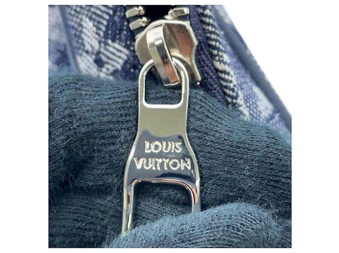 Bumbag Marsupio da esterno con tappezzeria monogramma blu Louis Vuitton - vista 7