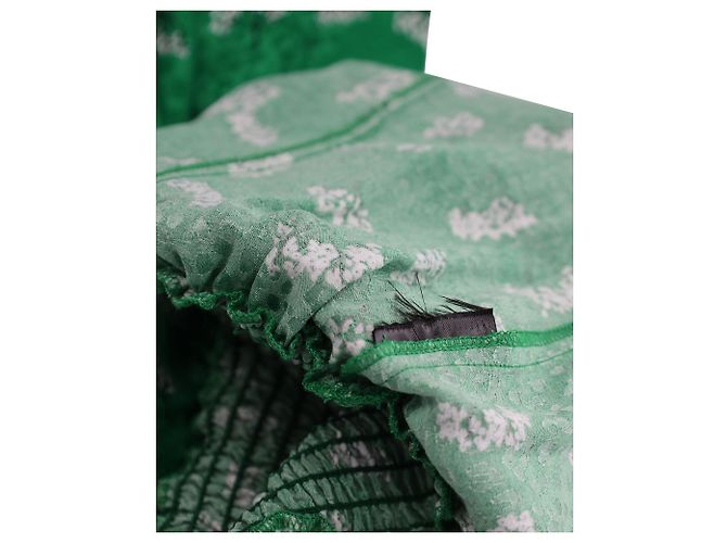 Mono Estampado Maje Viscosa Verde - vista 4