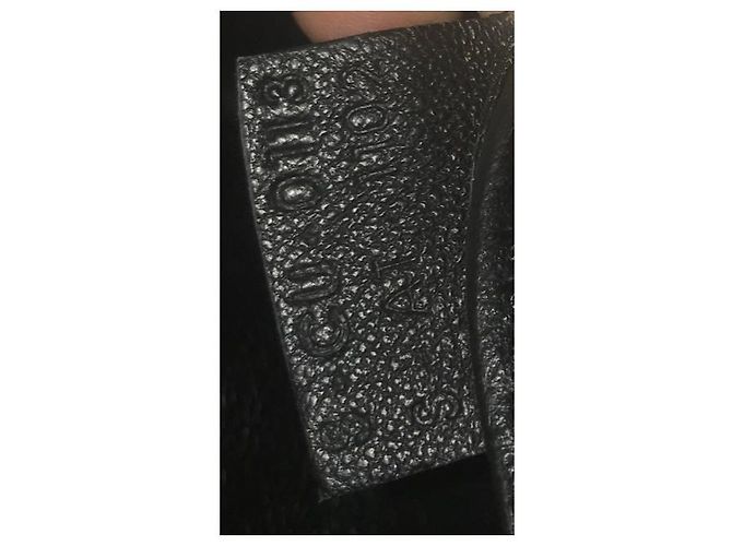 Borsa Céline Edge Grande in pelle arancione - vista 5