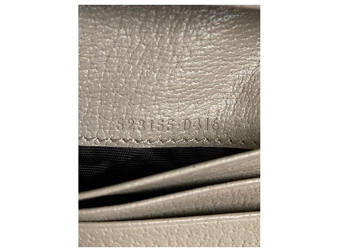 Gucci Ophidia GG Geldbörse Beige Canvas - Ansicht 10