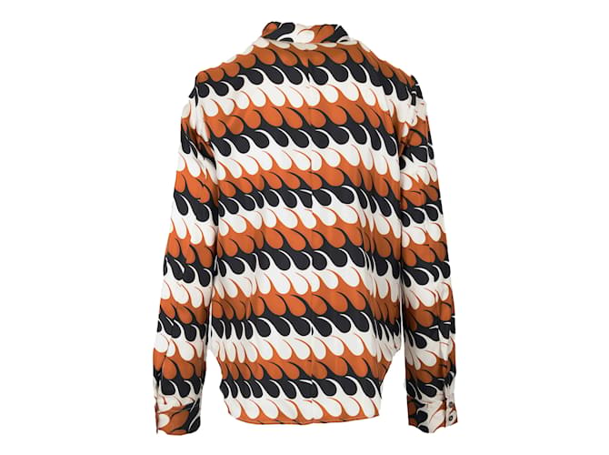 Marni Camisa Con Estampado De Ondas Multicolor - vista 2