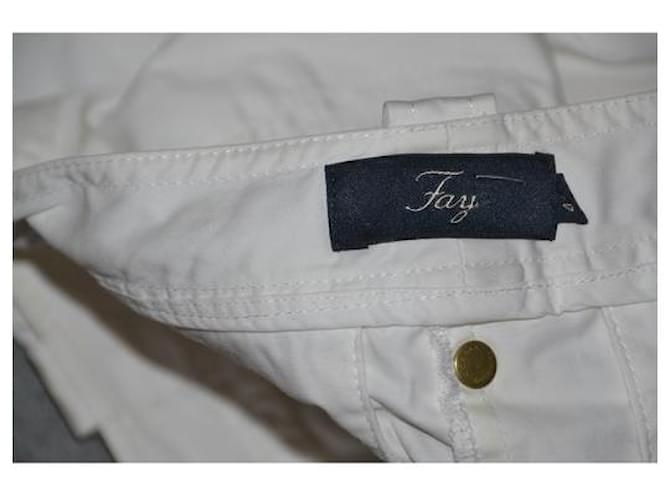 Falda Fay de algodón elástico blanco - vista 5