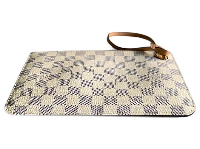 Pochette Louis Vuitton Neverfull Damier Azur - vista 4
