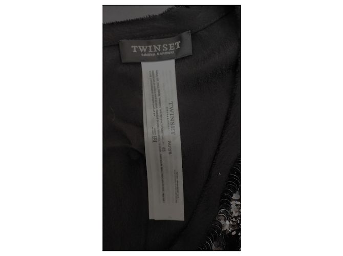 Top de lantejoulas Twin Set em poliéster Tamanho 48 Multicor - vista 5