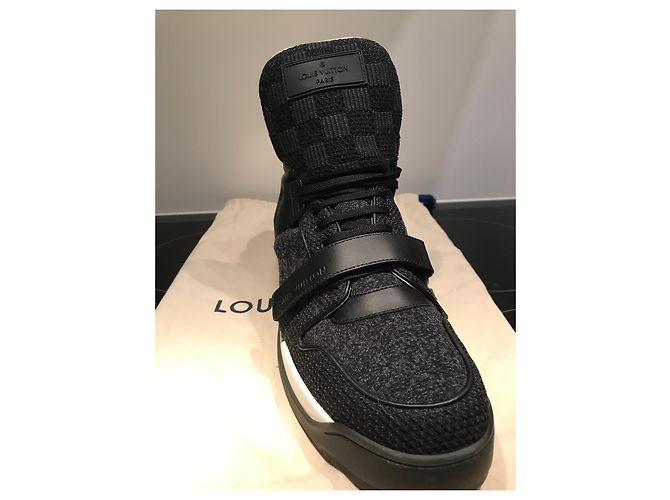 Louis Vuitton Trailblazer High Sneaker Dunkelgrau Anthrazitgrau - Ansicht 2