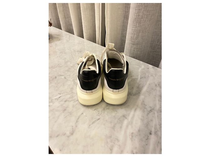 baskets blanches Alexander Mcqueen - vue 4