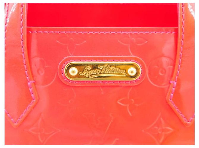 Louis Vuitton Wilshire Vernice Rosa/Rosso - Ottime condizioni - vista 2